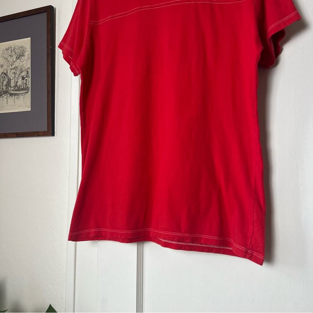 Big Bud Press Red Cotton Short-Sleeve Tee - Picture 3 of 5